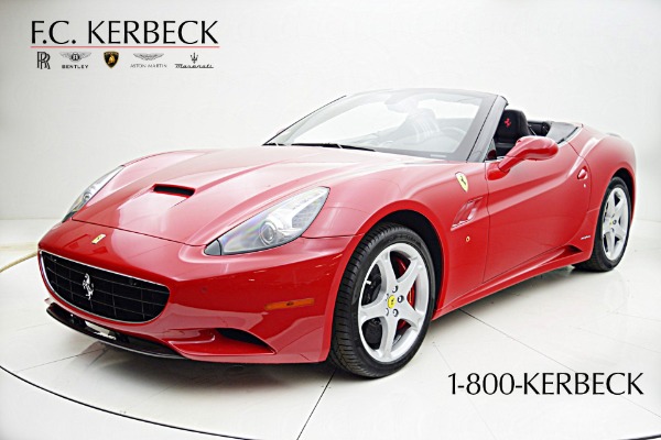 Used Used 2012 Ferrari California for sale $112,000 at Rolls-Royce Motor Cars Philadelphia in Palmyra NJ